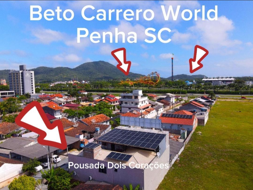 Pousada Dois Coracoes Penha  Exterior foto