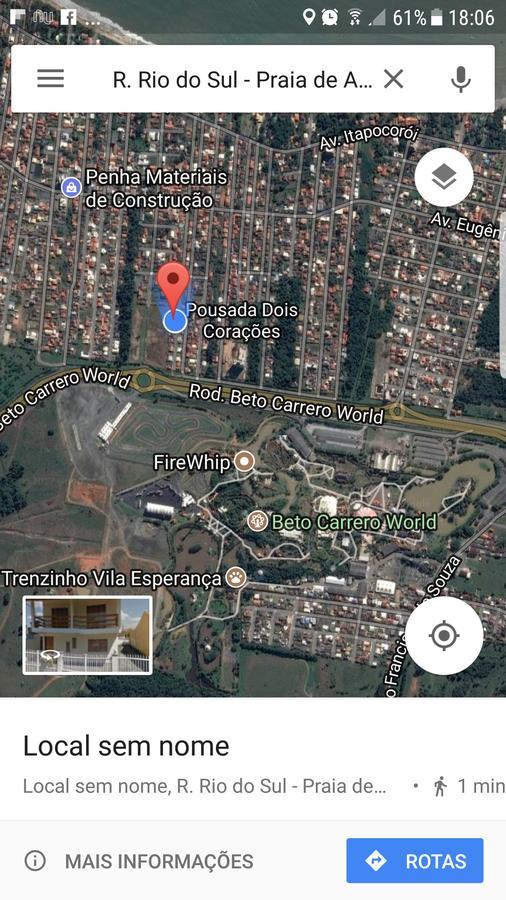 Pousada Dois Coracoes Penha  Exterior foto